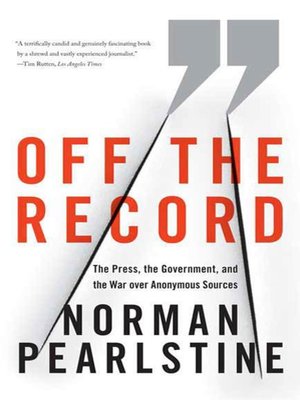 cover image of Off the Record
